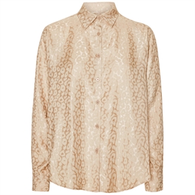 Karmamia Alma Skjorte, Powder Leo Silk